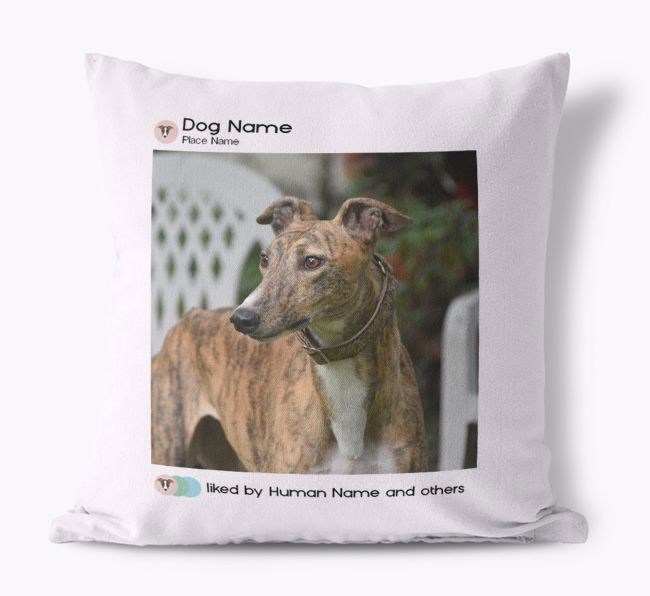  Liked By... : Personalized {breedFullName} Photo Upload Pillow